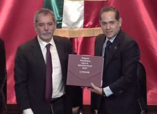 Entregan el Paquete Económico 2027 a la Cámara de Diputados