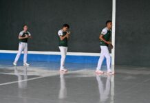 Selección Mexicana de pelota vasca entrena en Tecámac