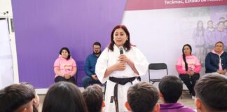 Con «deporte rosa», Rosi Wong llama a las tecamaquenses prevenir el cáncer mama