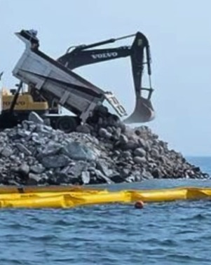 Diputado exige a Semar y Semarnat respetar resolución de la corte y frenar obras en el arrecife «La gallega» de Veracruz
