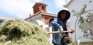 Garantiza Tecámac espacios dignos y seguros en panteones para conmemorar el Día de Muertos