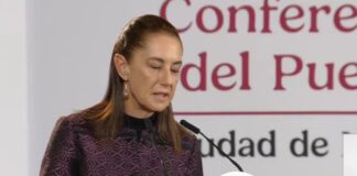 Truena Sheinbaum contra Ronald Johnson y Mauricio Kuri por academia policial en Querétaro