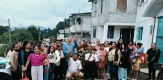 Fortalece Heliodoro Luna Vite Organización Territorial de Morena en las Colonias de Huauchinango