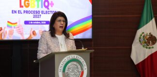 Plantea la Senadora Mariela Gutiérrez Abrir más Espacios Políticos a la Comunidad LGBTIQ+