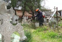 Prepara Tecámac sus 19 panteones para recibir a las familias en día de muertos