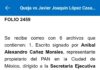 Denuncian panistas a López Casarín por promoción personalizada y uso de recursos públicos