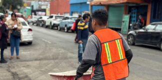 En 24 horas, 1300 metros cuadrados adicionales de bacheo en calles de Azcapotzalco