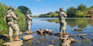 Despliegan 500 militares y dos helicópteros en la frontera de Tamaulipas