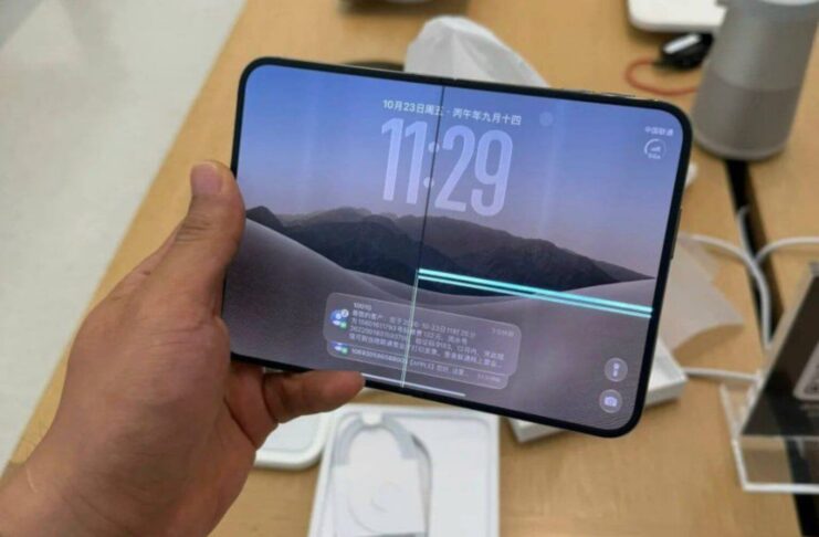 Apple admite un “problema” en pliegue del iPhone Duo